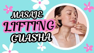 MASAJE GUASHA FACIAL COMPLETO  LIFTING NATURAL [upl. by Nadda983]