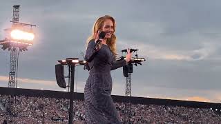 Adele in Munich “Hello” LIVE München Messe 030824 [upl. by Tima]