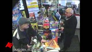 Raw Video Man Politely Robs Wash Store [upl. by Corenda]