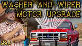 DIY Wiper Motor amp Switch Upgrade for 198086 Ford F150  Full Walkthrough [upl. by Haddad727]