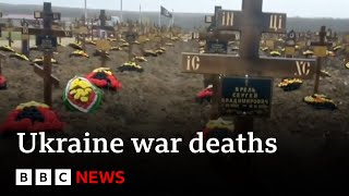 How many Russians have died in the Ukraine war  BBC News [upl. by Nickolas]