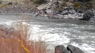 Jet boat crashes then sinks Riggins Idaho 2013 [upl. by Socin]