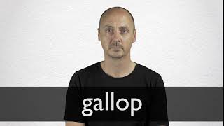 How to pronounce GALLOP in British English [upl. by Wong]