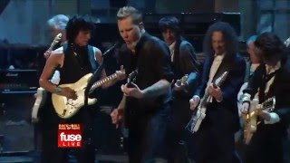 JEFF BECK JIMMY PAGE RON WOOD JOE PERRY amp METALLICA  Train Kept A Rollin [upl. by Clarke]