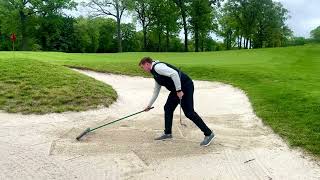 Do you Rake the Bunkers on a Golf Course Properly [upl. by Siblee]