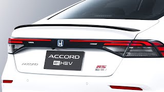 New 2024 Honda Accord  Next Generation Midsize Hybrid Sedan [upl. by Welby]