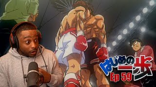 Volg Vs Sendo  Hajime No Ippo Episode 59  Reaction [upl. by Seuqramed120]