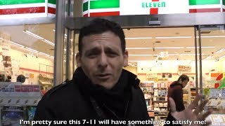 日本のコンビニに潜入してみた！ Japans 711 Unrivaled Convenience Until Kicked Out of Store LOL [upl. by Lassiter]