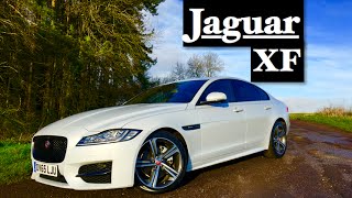 New 2016 Jaguar XF Review  Inside Lane [upl. by Hannahc]