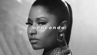 nicki minaj  anaconda slowed  reverb [upl. by Eirrek]