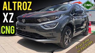 Tata Altroz XZ CNG 2023 Model Review 🔥 Price Features Boot Space Engine amp All Details [upl. by Enid]