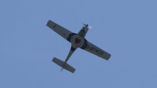 Grob Tutor at Midlands Air Festival June 2023 [upl. by Yattirb165]