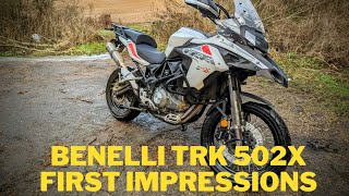 Benelli TRK 502x My First Impressions And Could It Replace My Ducati Multistrada 1200 [upl. by Arbba381]