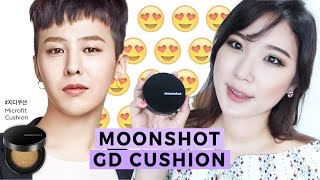 YG Moonshot GDragon Cushion Review  Microfit Cushion  Liah Yoo [upl. by Bucky]