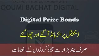 Digital Prize Bond National Saving  Digital Prize Bond in Pakistan [upl. by Adnilym]