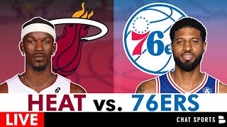 Heat vs 76ers Live Streaming Scoreboard PlayByPlay Highlights  NBA League Pass Stream [upl. by Adrianna709]