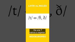 Ejemplos de ley de Grimm latín lenguas germánicas protoindoeuropeo [upl. by Maddocks33]