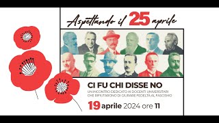 Aspettando il 25 Aprile quotCi fu chi disse noquot [upl. by Allsopp]