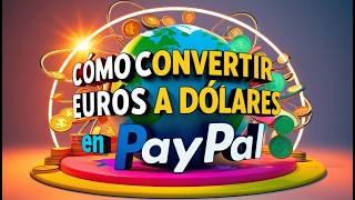 Como Convertir Euros a Dólares en Paypal Paso a Paso 2024 [upl. by Landre]