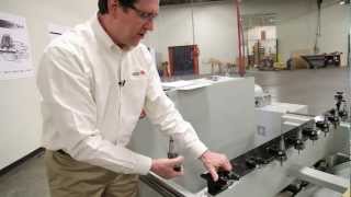 CNC Operator demonstrates the Omnitech Selexx Spectra CNC Router [upl. by Ujawernalo]