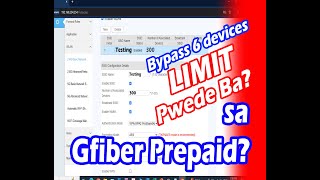 Bypass 6device Limit sa Gfiber Prepaid Pwede Ba Alamin Natin [upl. by Aenehs]