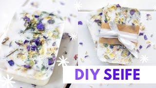 DIY Seife selber machen  Schöne Geschenkidee [upl. by Acinorav969]