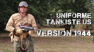 🧥 Tankiste US 1944  Présentation duniforme WW2 [upl. by Eissoj]