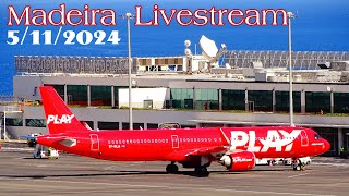 LIVE MADEIRA CR7 AIRPORT  LPMA [upl. by Oreves]