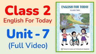 Class 2 English  Unit 7 Full Video  Colours Shapes and Signs [upl. by Elkin]