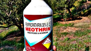 meothrin insecticide amp acaricide  fenpropathrin 30 ec  sumitomo chemicals [upl. by Anrat245]