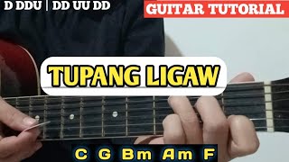 TUPANG LIGAW  GUITAR TUTORIAL  Riza Flores [upl. by Lippold]