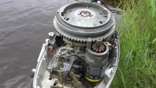 Getting an old outboard motor running  Part 1  Basic Overview [upl. by Aholla339]