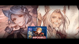 GBF Seofon Raid 7 turns 140mins Blue Chest Revan MK2 Grid FeatFraux  Mika  Alanaan FLB [upl. by Wallack344]