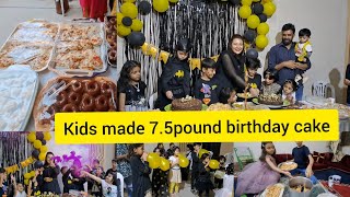 DIY Kids Birthday party Ideas home made food  games decor from scratch [upl. by Harshman874]