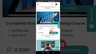 Finnovationz Complete Stock market course at rs 3360 [upl. by Neelahs]