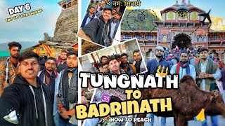 TUNGNATH TO BADRINATH  DAY 6 Sabki Halat Kharab Ho Gyi😯 Rahulllvlogs17 Rohitsinghvlog1 [upl. by Rosy404]