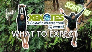 Cancuns BEST cenotes tour Xenotes Tour by Xcaret  VLOG [upl. by Ahsimed]