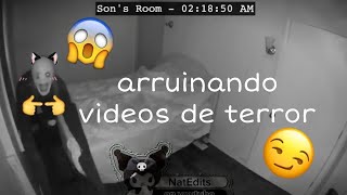 arruinando videos de terror pt 1NatEdits [upl. by Ednyl646]