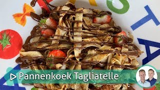 Pannenkoek Tagliatelle  Koken amp bakken met SterkInDeKeuken [upl. by Chretien207]