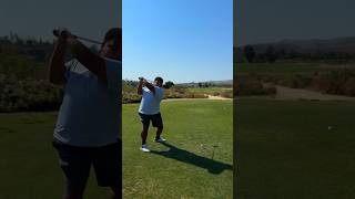 Buzzed at Rustic Canyon Golf Course golf golfshorts golfswings golftube [upl. by Atinot]