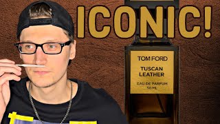 Tom Ford Tuscan Leather Fragrance Review [upl. by Doykos]