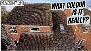 Incredible Red Roof Cleaning Transformation [upl. by Stempien9]