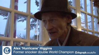 Alex Hurricane Higgins latest interview 2010 [upl. by Yenhpad]