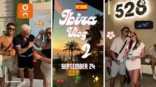 IBIZA SEPTEMBER 2024 VLOG  CLOSING 528 ANOTR O BEACH [upl. by Lamp]