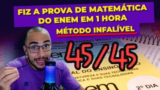 COMO ACERTAR MAIS DE 40 QUESTÕES DE MATEMÁTICA NO ENEM [upl. by Bloch]