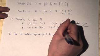 Matrices  Matrix Transformations [upl. by Enirolf300]