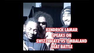 KENDRICK LAMAR TALKS TO SWIZZ BEATZ ABOUT BEAT BATTLE AND TYRESE RESPONDS Celebrity Edition [upl. by Loria]