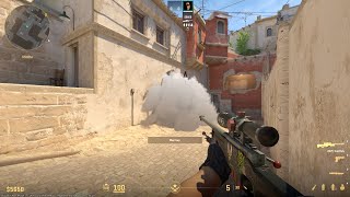 Connector Smoke  CS2 Mirage [upl. by Notgnirrab]