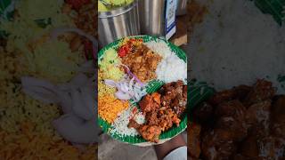 Aunty Selling Unlimited Non Veg Meals in Hyderabad ITC Kohenur near 200 Rupees Street Food shorts [upl. by Derr]