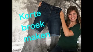 Korte broek maken [upl. by Rasla]